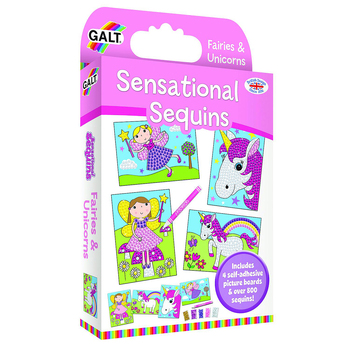 Galt Sensational Sequins Fairies & Unicorns Kids/Childrens Activity Kit 6y+
