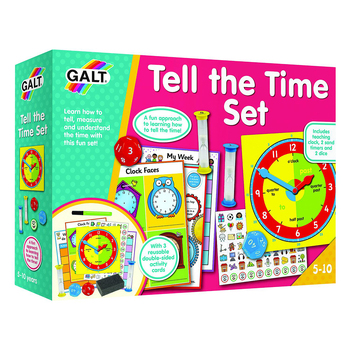 Galt Tell The Time Kids/Childrens Activity Kit Toy 5y+
