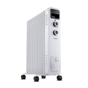 Goldair 2400W 11 Fin Oil Column Heater White