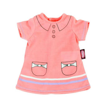 Gotz Wardrobe Pink Polo Dress Baby Girl Doll Clothes Toy 45-50cm