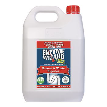 Enzyme Wizard 5L Liquid Grease & Waste Digester Odour Eliminator