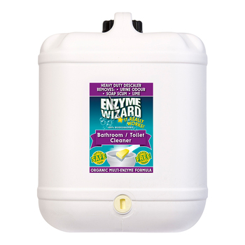 Enzyme Wizard Bathroom & Toilet Bowl Cleaner/Descaler 20L