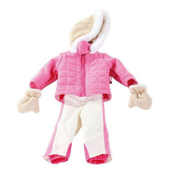 Gotz Wardrobe Pink Ski Suit Snow Outfit Baby Girl Doll Clothes Toy 45-50cm