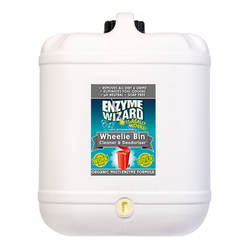 Enzyme Wizard Wheelie Bin Cleaner & Deodoriser 20L