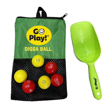 8pc Go Play Digga Ball/Scooper/Carry Bag Outdoor Beach Toy Kids 5y+