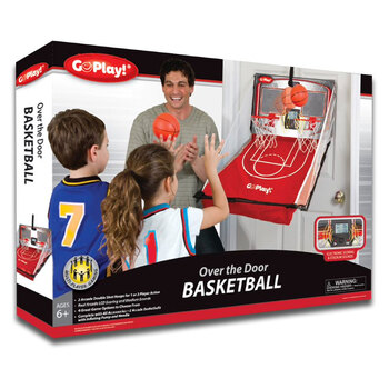 Go Play Over-the-Door 2-Shot Basketball Shooting Hoop Toy 3y+
