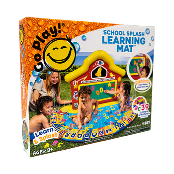 Go Play! School Splash Outdoor Water Sprinkler Learning Mat 3y+