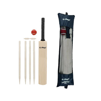 Go Play! Garden Games Kids/Childrens Cricket Set Size 3 8Y+