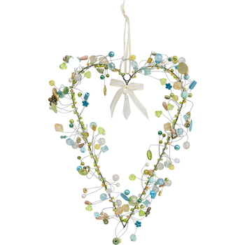 LVD Beaded Heart XL Heavenly Decorative Sculpture Home/Lounge Decor