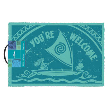 Disney Moana You're Welcome Doormat 40x60cm Home Frontdoor Mat