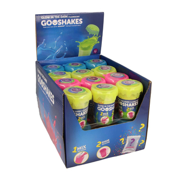 3PK Gooshakes Glow 8cm - Assorted