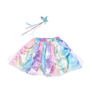 Great Pretenders Enchanted Unicorn Skirt & Wand Set Size 4-6 4y+