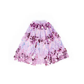 Great Pretenders 5th Avenue Purple Pailette Kids Costume Cape Size 4-6