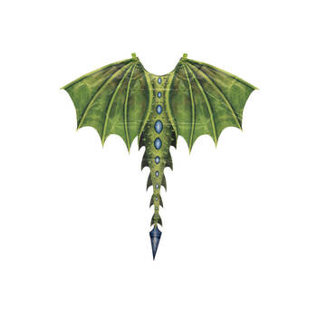 Great Pretenders Legendary Dragon Kids Costume Soft Wings Accessory Size 4-6