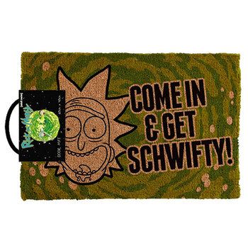Rick & Morty Get Schwifty Door Mat