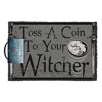 Netflix The Witcher Toss a Coin Themed Front Doormat