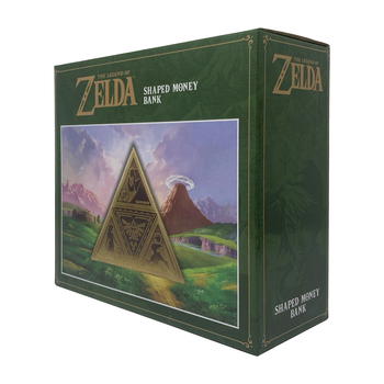 The Legend Of Zelda Money/Coin Bank Triforce Shape