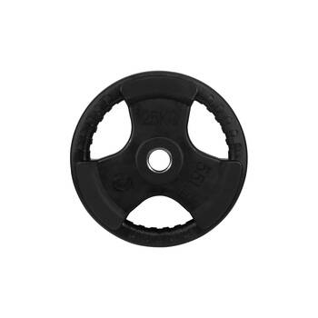 Bodyworx Standard Rubber Ezy Grip Disc Weight Plate Home Gym Exercise 25kg