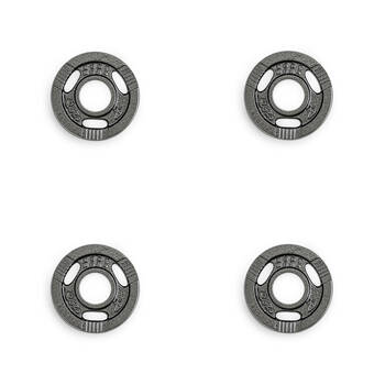 4PK Bodyworx Olympic Ezy Grip Disc Weight Plate Home Gym Workout Exercise 1.25kg