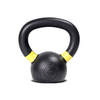 Bodyworx Premium Cast Iron Kettlebell Weightlift Home Gym Workout Exercise 4kg