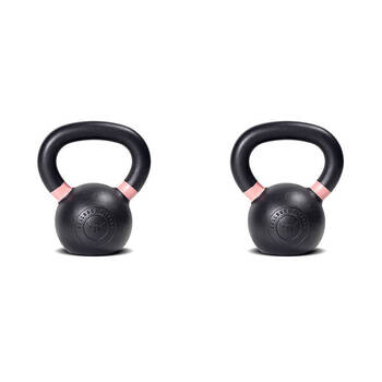 2PK Bodyworx Premium Cast Iron Kettlebell Weightlift Home Gym Workout Exercise 8kg