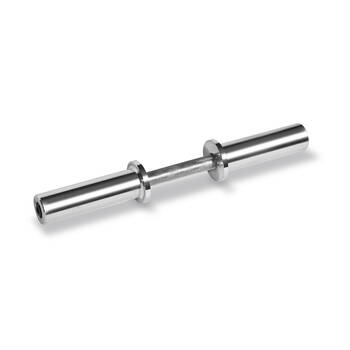 Bodyworx Olympic Dumbell Handle V2 Weightlift Home Gym Workout Exercise 20in