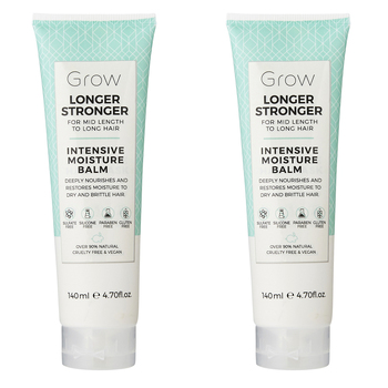 2PK Grow Longer Stronger Intensive Moisture Balm Hair Care/Styling 140ml