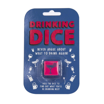 Gift Republic Drinking Dice Adult Party Game - Pink