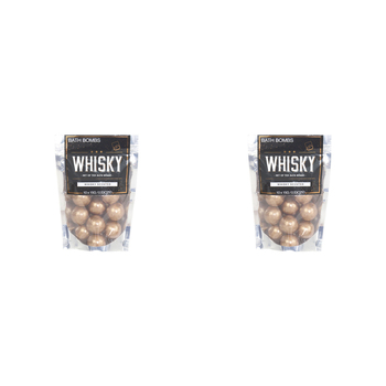 2x 10pc Gift Republic 15g Whiskey Bath Bombs Scented Fizzies