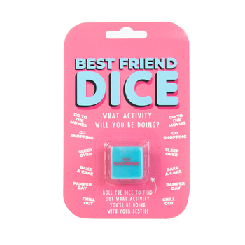 Gift Republic Best Friends Dice Activity Game - Blue