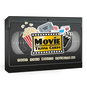Gift Republic Movie Trivia Question Cards Party Game Set