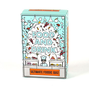 Gift Republic Food & Drink Trivia Cards Question Game
