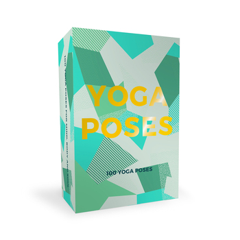 100pc Gift Republic Yoga Poses Position Cards Set Deck