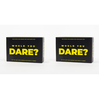 2PK Gift Republic Would You Dare Challenge Cards Family Game Night
