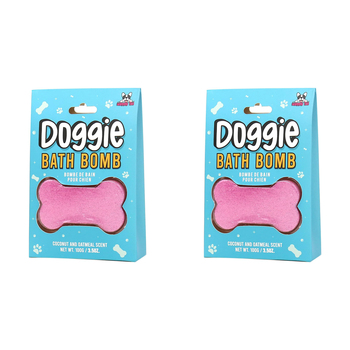 2PK Gift Republic 100g Scented Doggie Bath Bomb - Coconut & Oatmeal