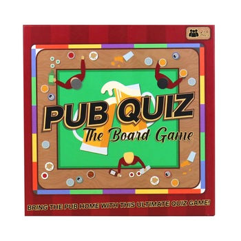 Gift Republic Pub Quiz The Board Game w/ Trivia Cards