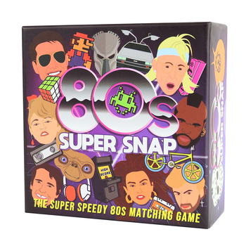 60pc Gift Republic 80s Super Snap Matching Game Cards Set