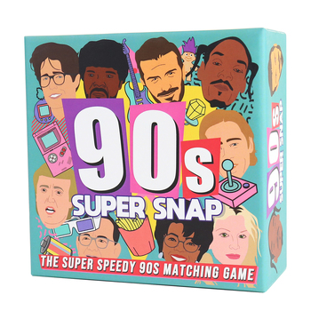 60pc Gift Republic 90s Super Snap Matching Game Cards Set