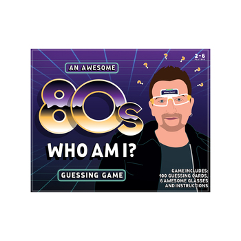 Gift Republic 80s Who Am I Guessing Game Family Party Play Set