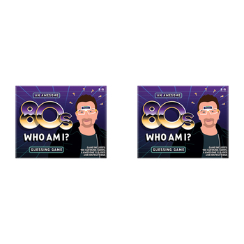 2PK Gift Republic 80s Who Am I Guessing Game Family Party Play Set