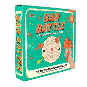 Gift Republic Bar Battle Axe Throwing Drinking Game 18y+