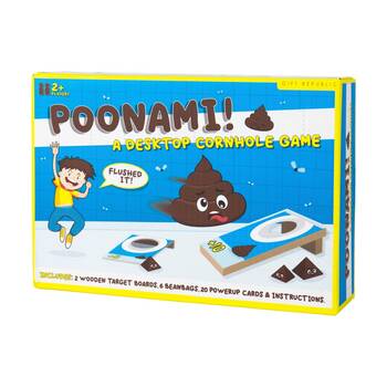  Gift Republic Poonami Poop Toss Game Hilarious Bean Bag Funny Party