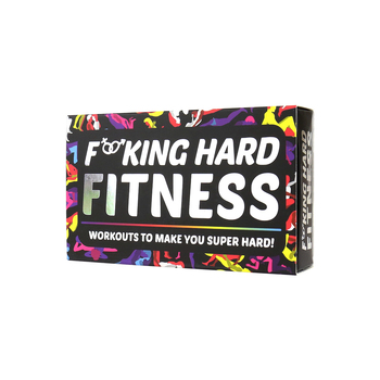 100pc Gift Republic F*cking Hard Fitness Workout Cards