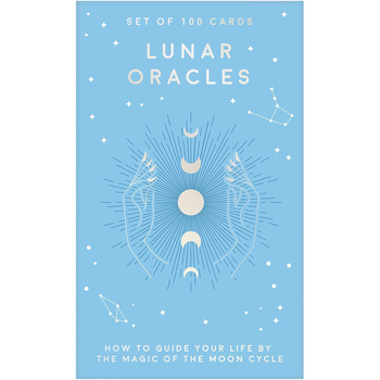 100pc Gift Republic Lunar Oracles Reading Cards Deck Set