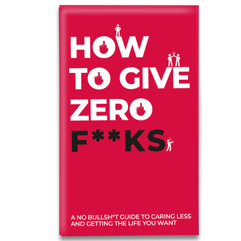 100pc Gift Republic How to Give Zero F*cks Adult Card Game