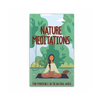 Gift Republic Nature Meditation Cards Set Outdoor Flashcards