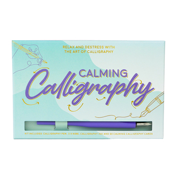Gift Republic Calming Calligraphy Pen/Card Writing Office Stationery Kit