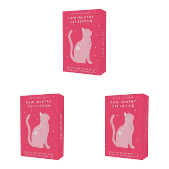 300pc Gift Republic Paw-Mistry Cat Edition Pet's Personality Guide Cards