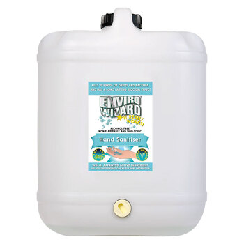 Enviro Wizard Alcohol-Free Hand Sanitiser Spray Refill 20L