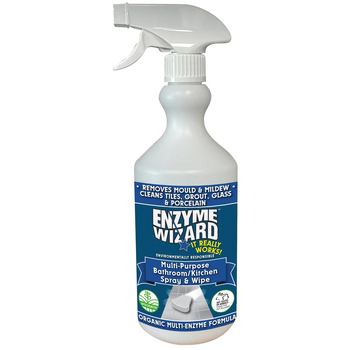 Enzyme Wizard Multipurposes Bathroom and kitchen Spray and Wipe 750ml